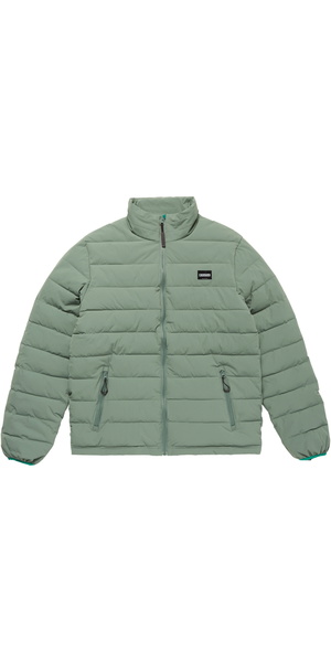 2025 Mystic Hombres Quilted Midlayer Jacket 35101.240010 - Brave Green